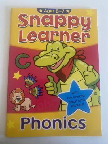 Alligator Snappy Learner: Phonics Workbook (Ages 5-7)