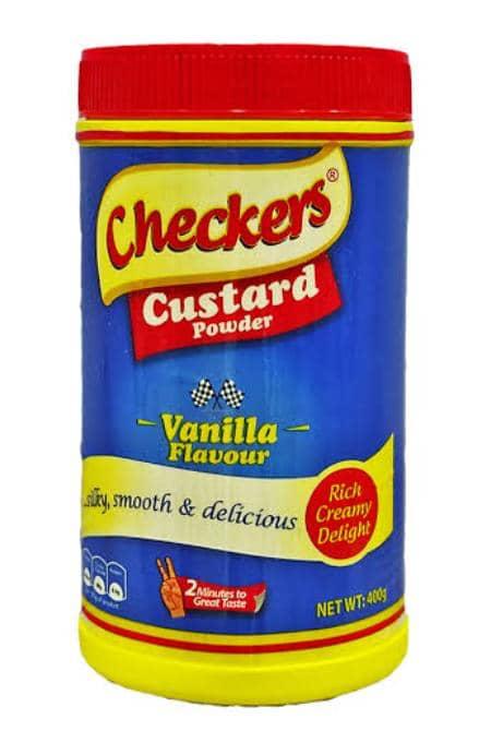 Checkers Custard Vanilla Flavour – 400g