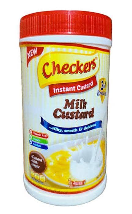 Checkers Custard 3‑in‑1 Milk Flavor – 400 g