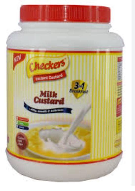 Checkers Custard 3‑in‑1 Milk Flavor – 2 kg