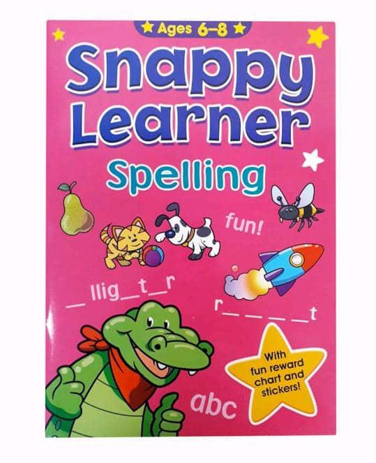 Alligator Snappy Learner: Spelling Workbook (Ages 6-8)