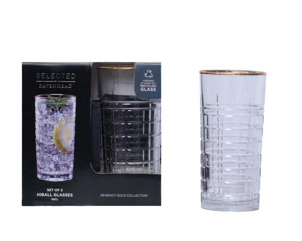 Highball Glass Set – Sleek & Comfortable Design