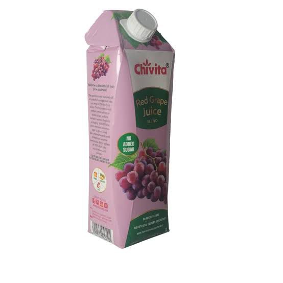 Chivita Red Grape Juice – 1L (Pack of 10)