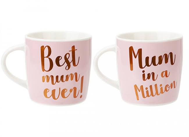 Best Mum Ever / Mum in a Million Ceramic Mug – 100ml