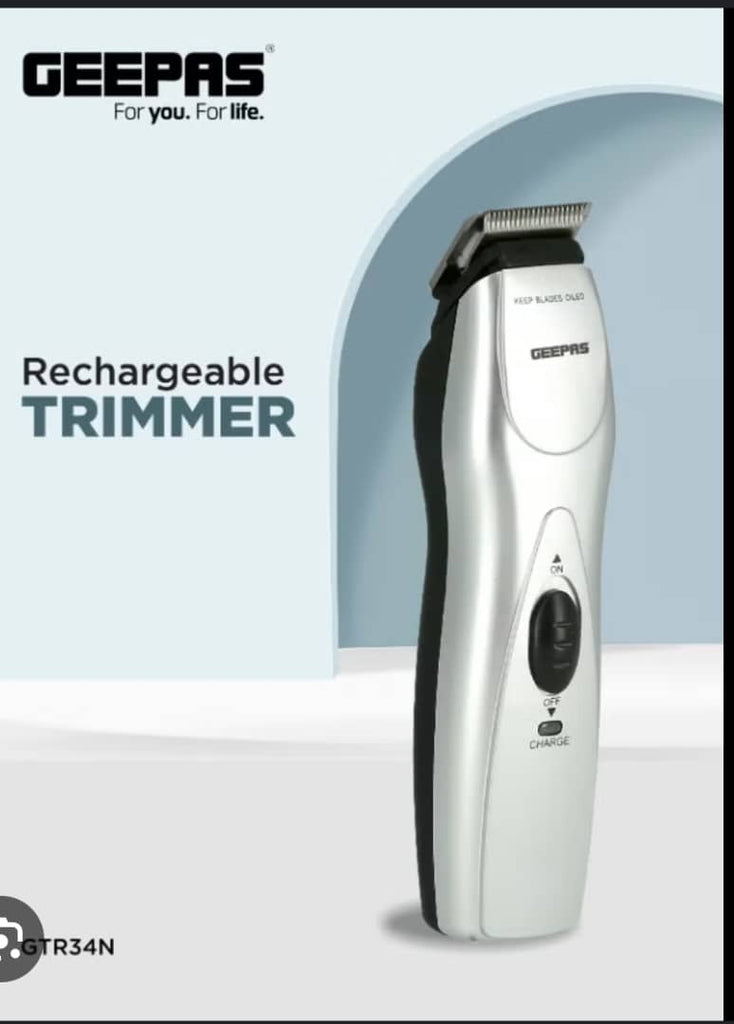 GEEPASS Rechargeable Trimmer – GTR56011 amazon.ae +14 catalogue.geepas.com +14 ksa.geepas.com +14