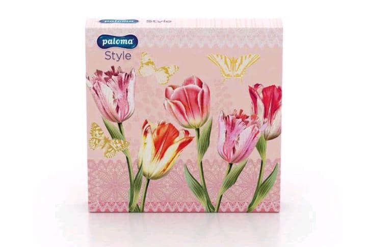 Paloma 2-Ply Eat-In Style Serviettes – 10pcs