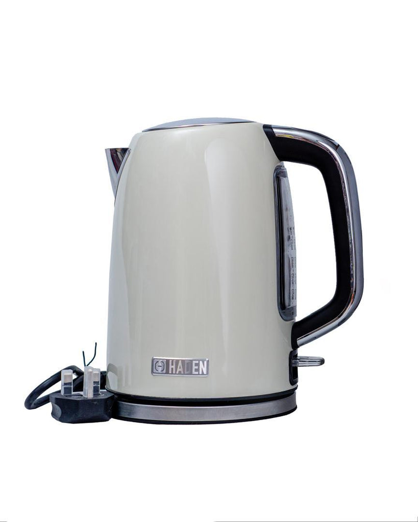 Glossy Cream 1.7L Jug Kettle with Light Notification – 2200W