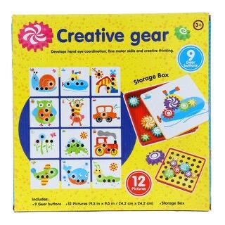 Funning Game Time Creative Gear Set – 9 Gears & 12 Pictures