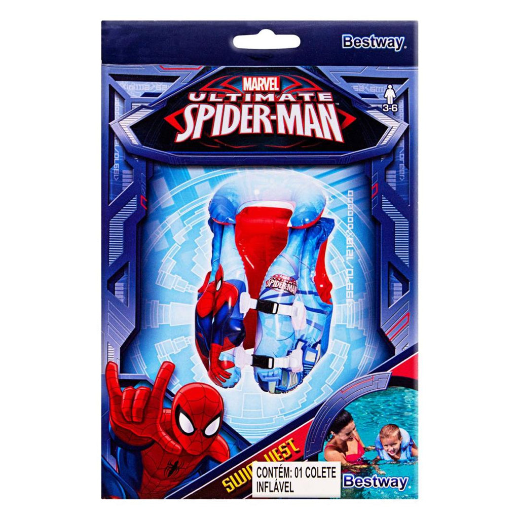 Marvel Ultimate Spider-Man Kids’ Swim Vest – Adjustable & Safe