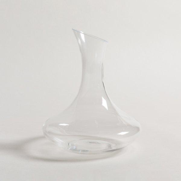 Elegant Large Wine Decanter with Wide Base