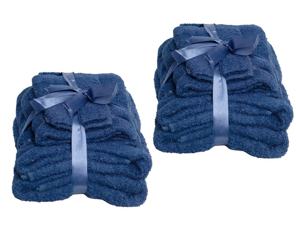 Home & Living Towel Set – 6 Pieces (Bath, Hand & Face Towels)