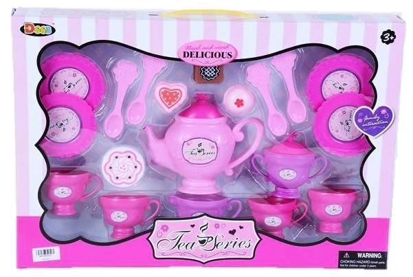D663 Novel & Vivid Delicious Tea Series Play Set – 20 Pieces