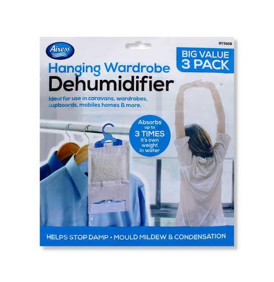 Airess Hanging Wardrobe Dehumidifier – Moisture Absorber