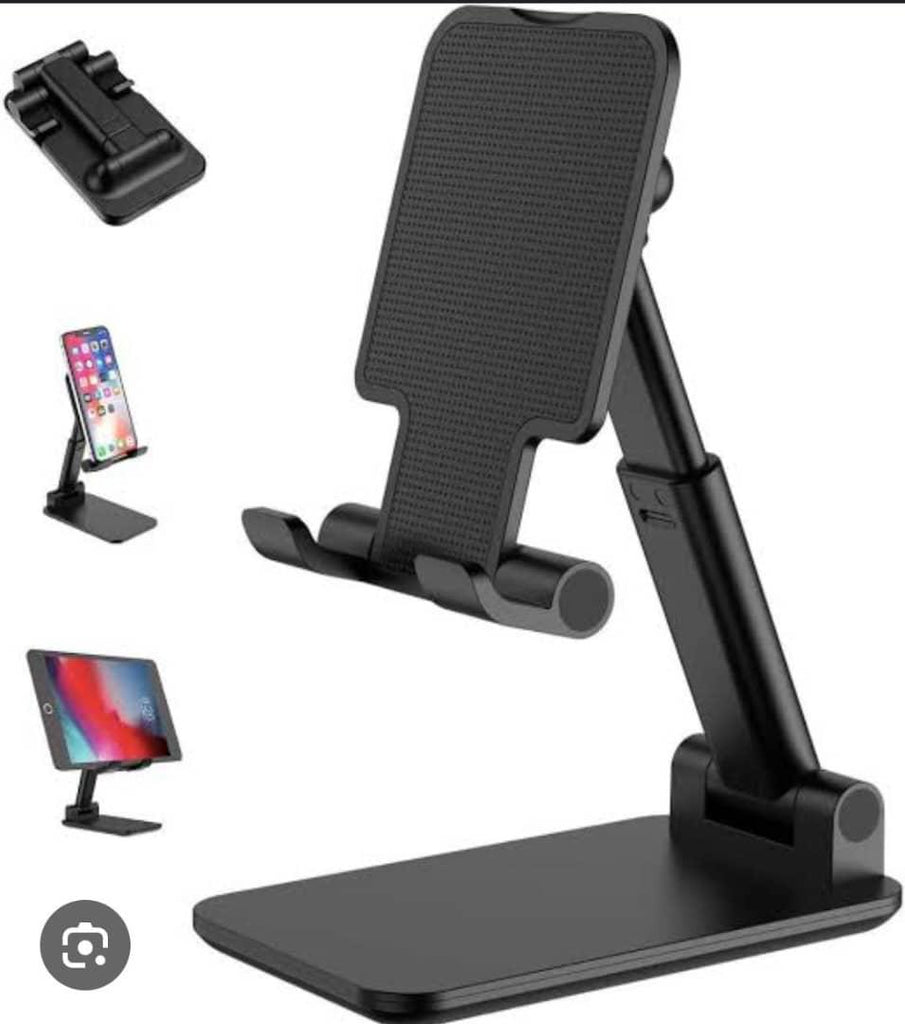 Black Folding Desktop Phone Stand