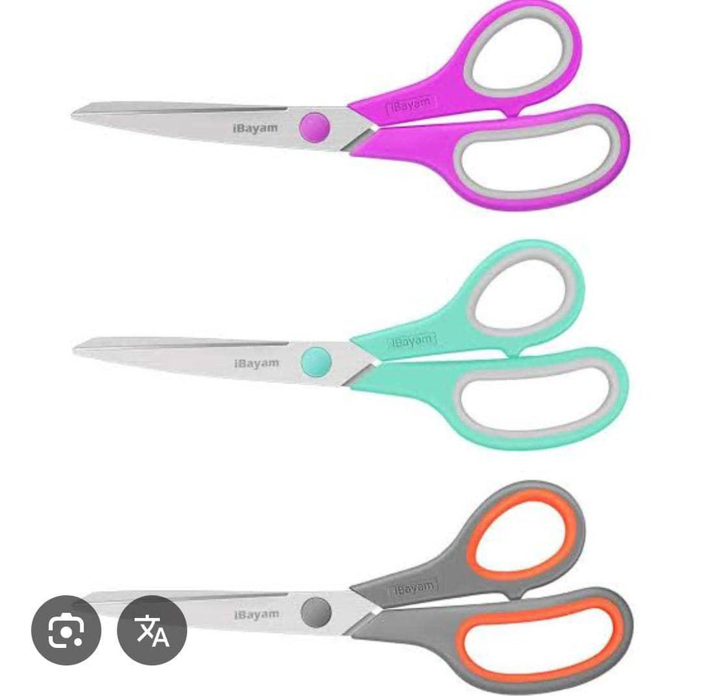 Premium 3-Piece 8" Multipurpose Scissors Set