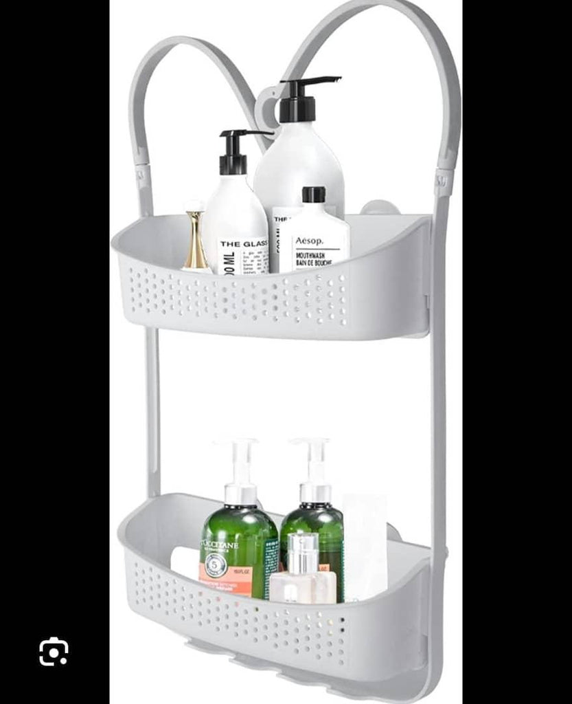 Blue Canyon 2-Tier Non-Rusting Hanging Shower Caddy