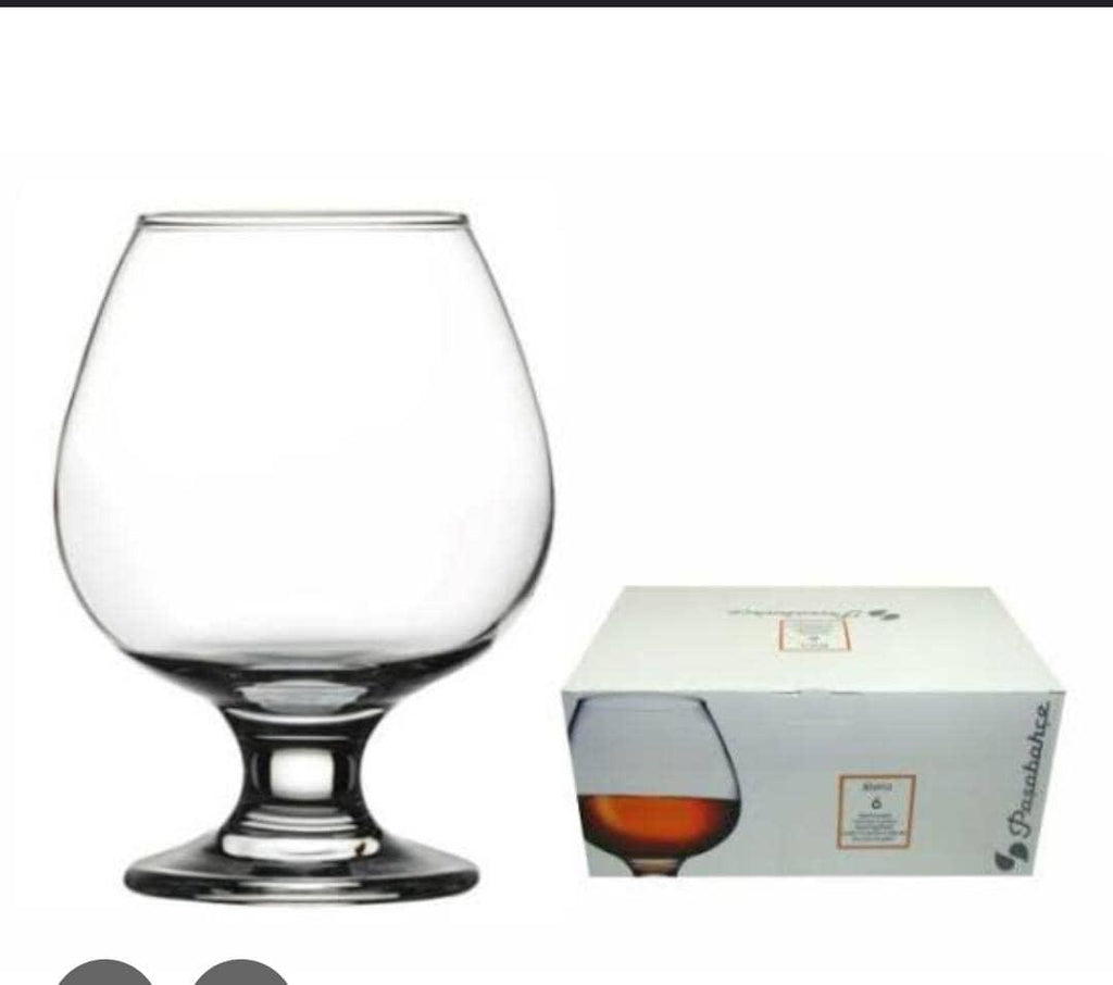 PASABAHCE Bistro 6-Piece Stemware Wine Glass Set