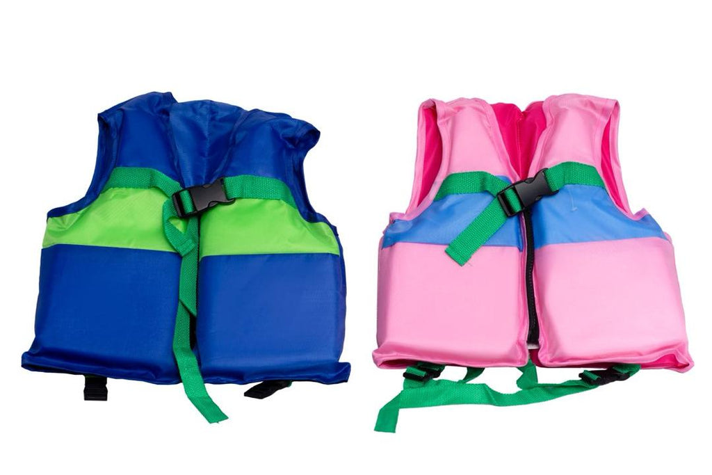 Child Swim Jacket for Toddlers (1-2 Years) – Pink & Blue, 11-15kg