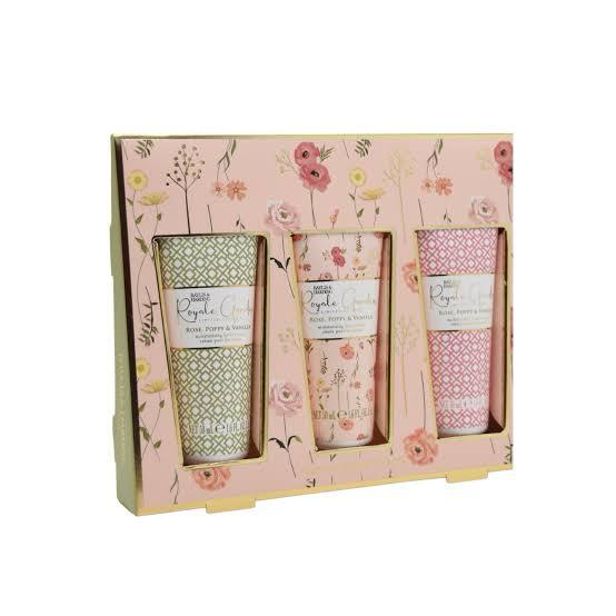 Baylis & Harding Royal Garden Rose, Poppy & Vanilla Moisturizing Hand Cream Set