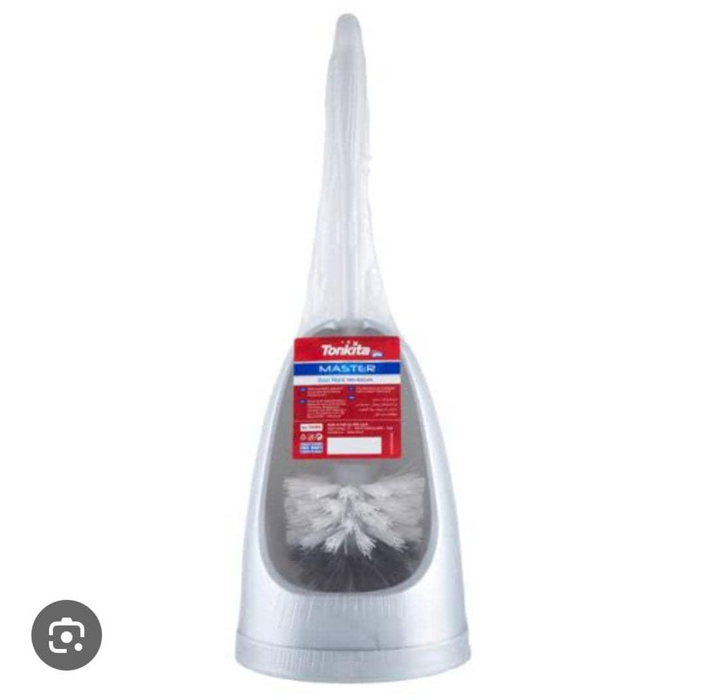 TONKITA Master Toilet Brush with Holder – White