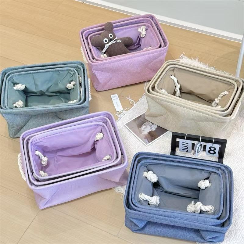 3-in-1 Green Rectangle Storage Bag Set
