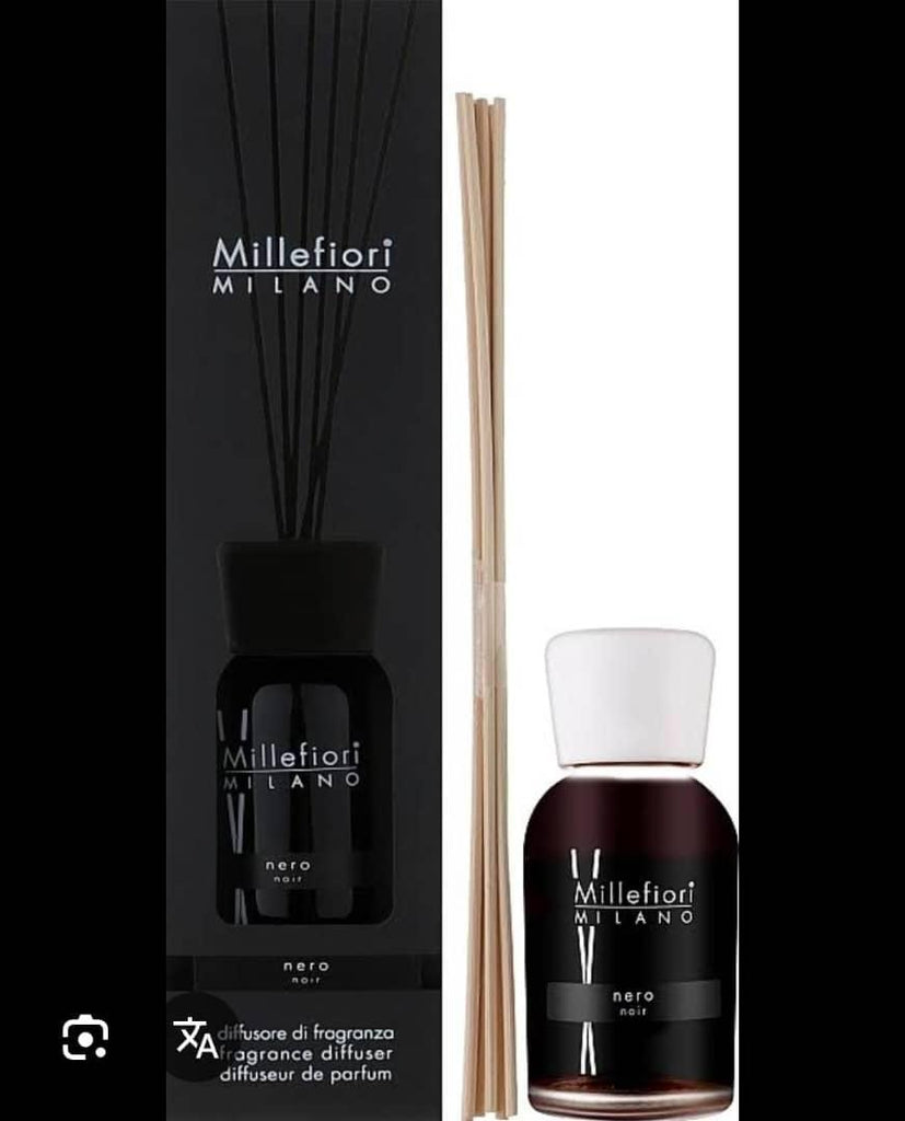 Millefiori Natural Nero Reed Diffuser (500ml)