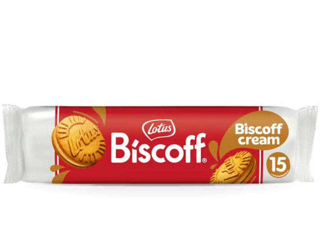 Lotus Biscoff Cream Biscuits – 150g