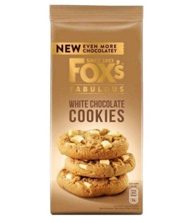Fox’s Fabulous White Chocolate Cookies – 180g