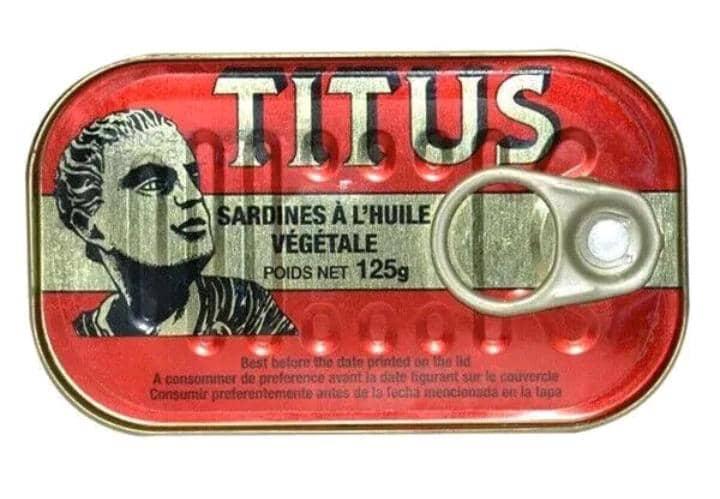 Titus Sardine – 125g