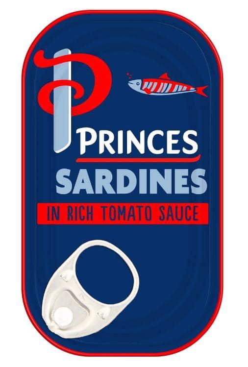 Princes Sardines in Rich Tomato Sauce – 120g