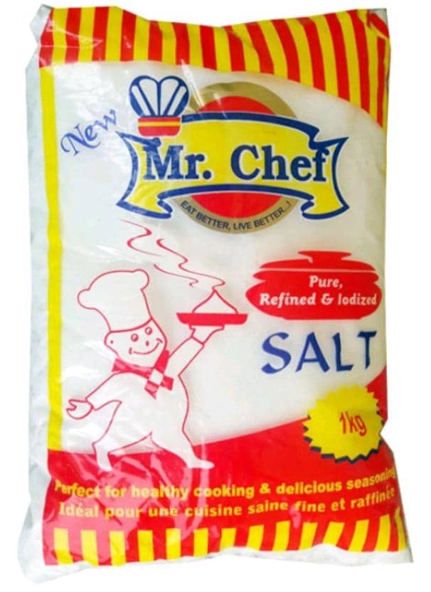 Mr. Chef Pure Refined & Iodized Salt – 1 kg