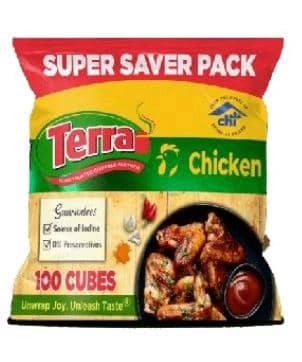 Super Saver Pack Terra Chicken Maggi Cubes – 100 Cubes (400g)