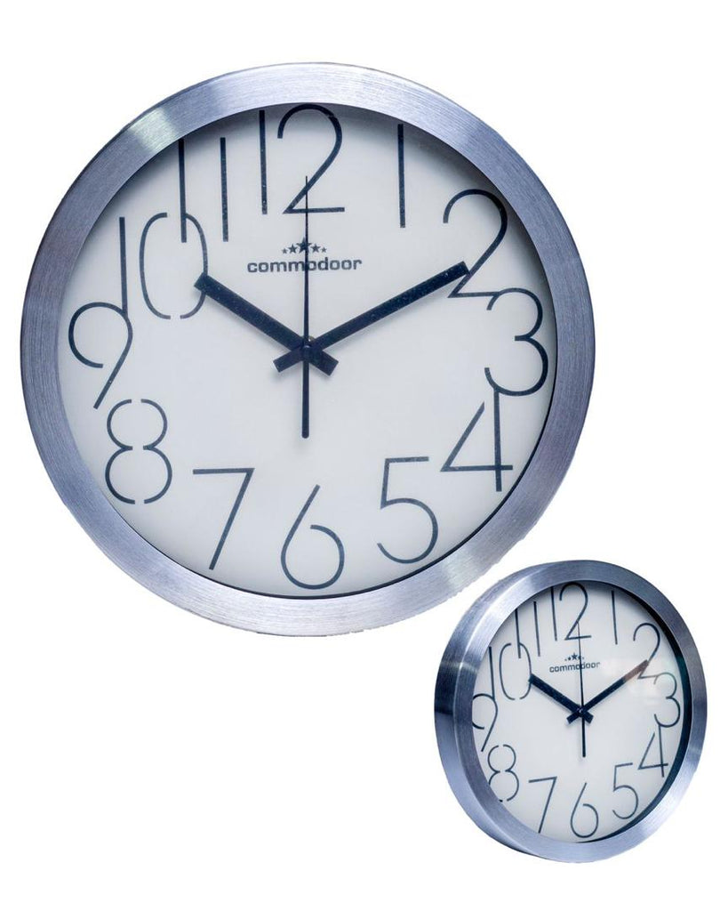 29cm Square Commodoor Analog Wall Clock