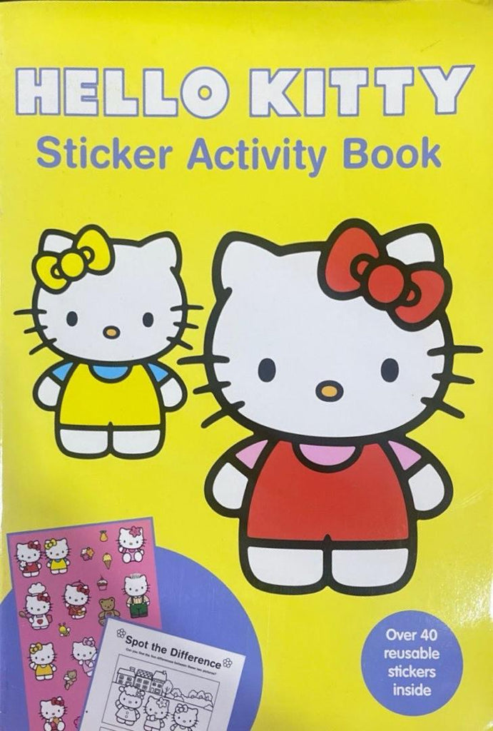 Hello Kitty Sticker Activity Book – Over 400 Reusable Stickers