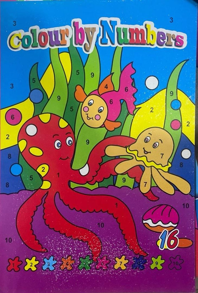 Colour by Numbers Book – Fun & Easy Activity for Kids