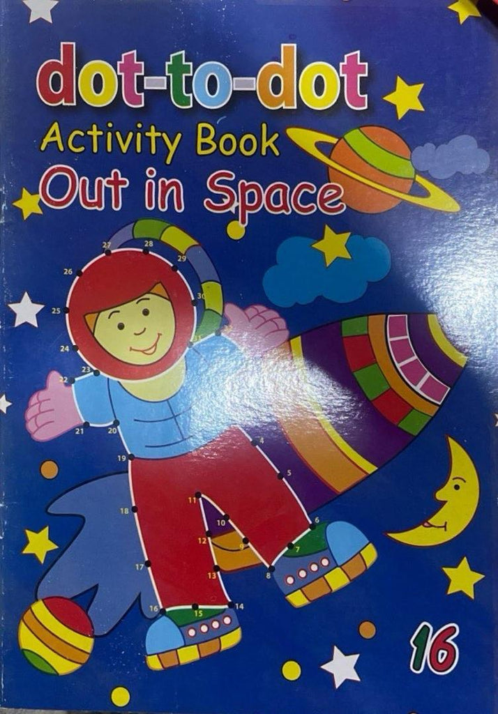 Free & Easy Dot-To-Dot Activity Book: Out in Space