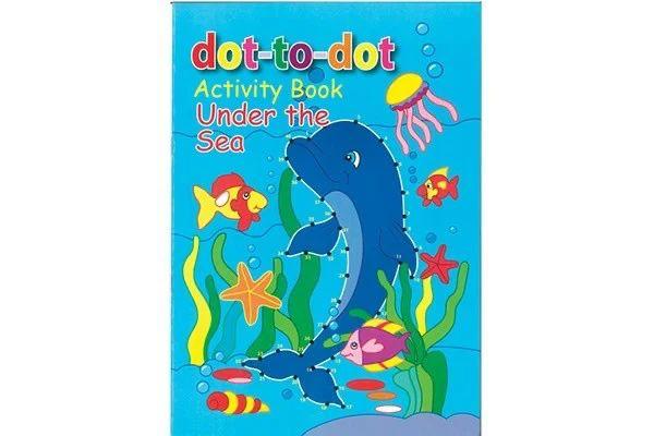 Free & Easy Dot-To-Dot Activity Book: Under The Sea