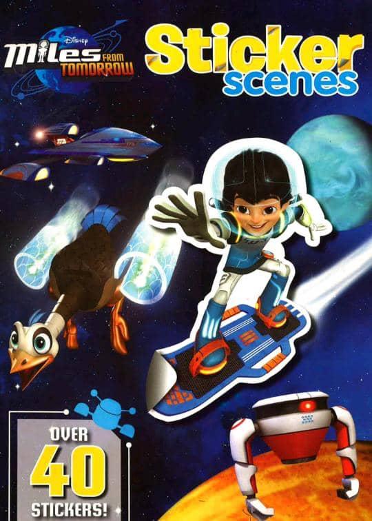 Disney Miles From Tomorrow Sticker Scenes – Over 40 Stickers Included