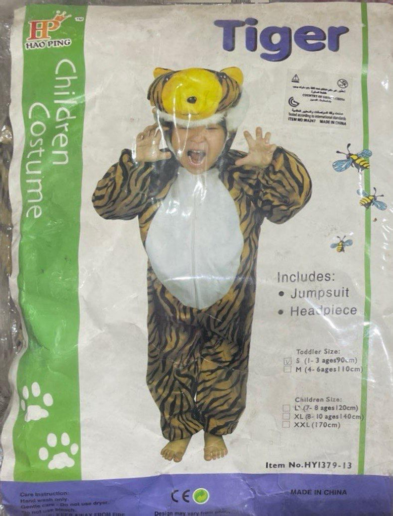 Tiger Children Costume – Toddler Size S (Ages 1-3)