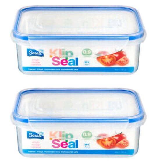 SOZALI Klip & Seal BPA-Free Storage Bowl