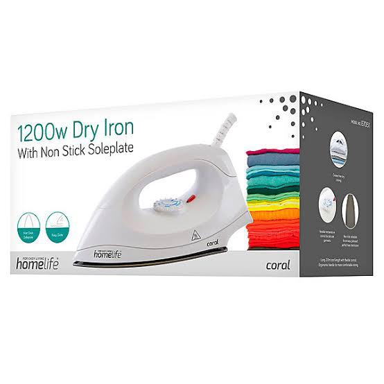 HomeLife "Coral" 1200W Dry Iron