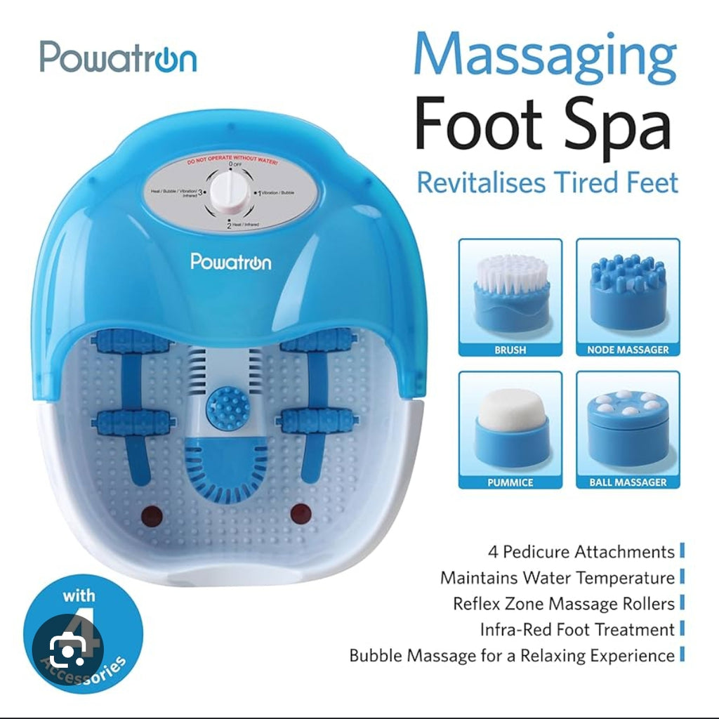 POWERTRON Massaging Foot Spa