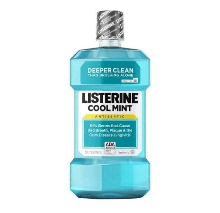 Listerine Cool Mint Antiseptic Mouthwash – 500ml