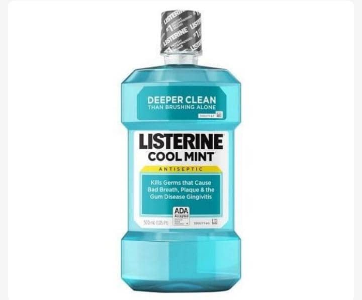 Listerine Cool Mint Antiseptic Mouthwash – 250ml