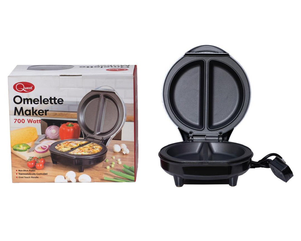 QUEST Omelette Maker with Nonstick Plate, 700W