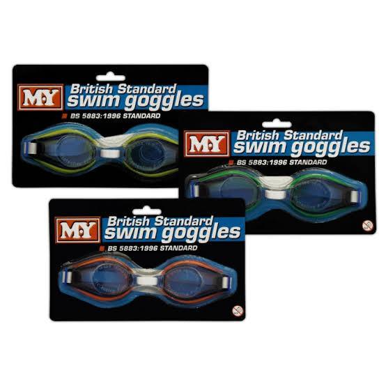 My British Standard Swim Goggles – Clear Vision & Comfort