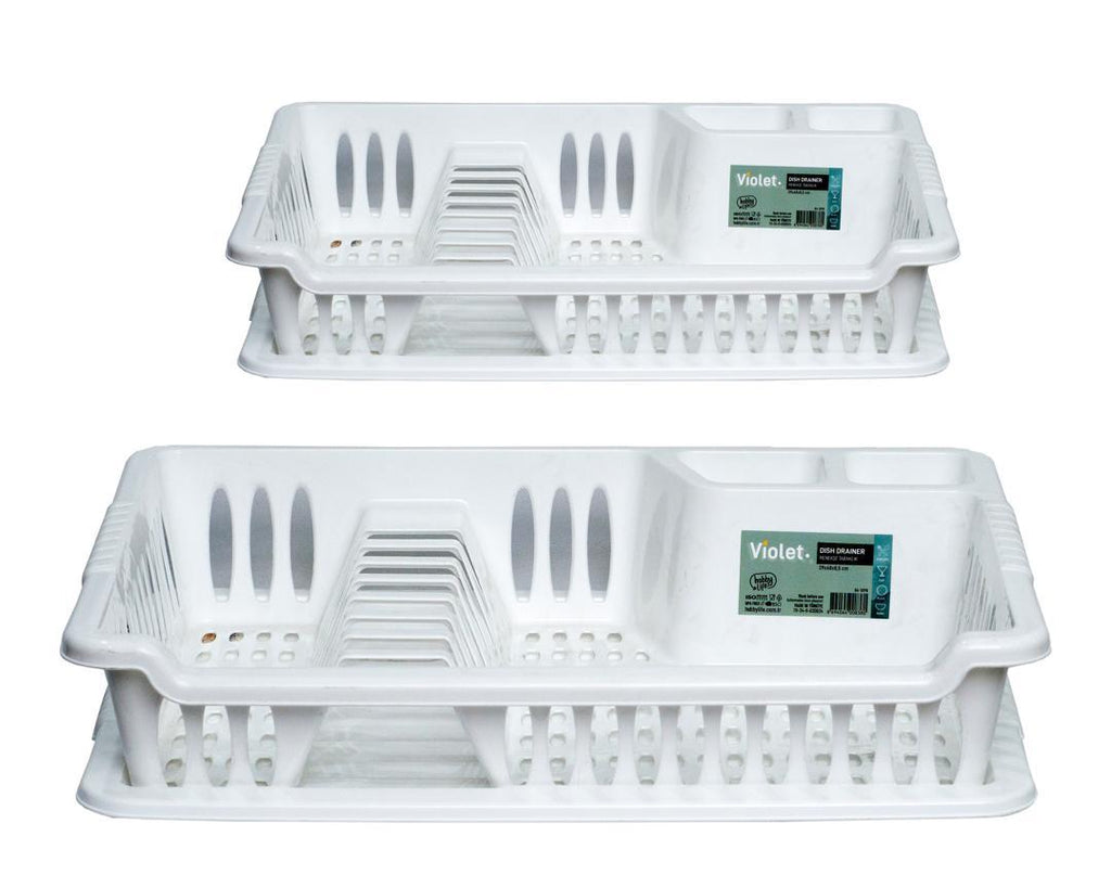 Hobby Life Violet Dish Drainer – Single Layer