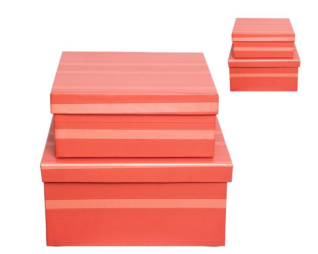 Red & Grey 2-in-1 Gift Box Set – Stylish & Versatile