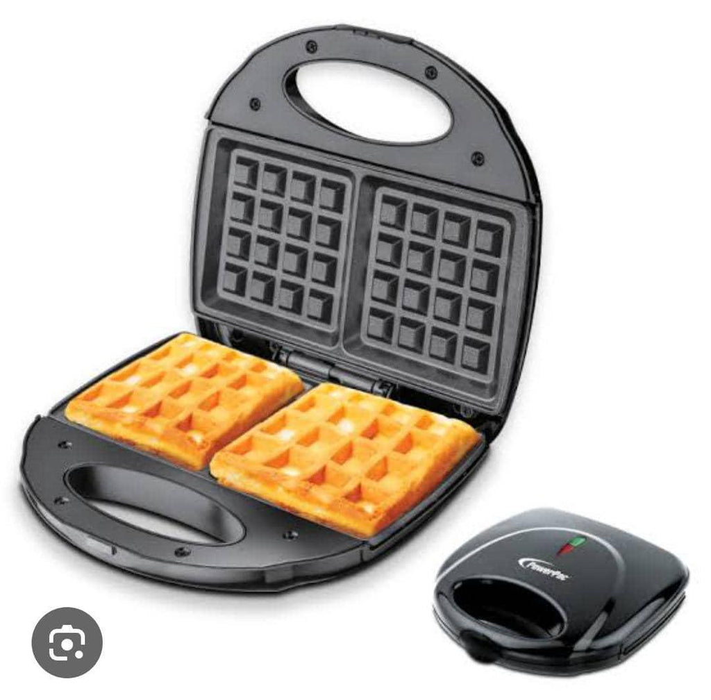 Silver Crest Waffle Maker with Non-Stick Plate