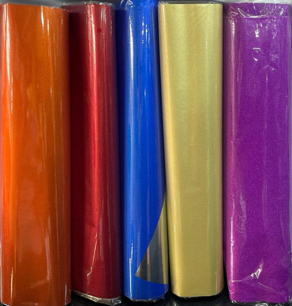 Colourful Foil Gift Wrapping Sheets – 50 x 70 cm